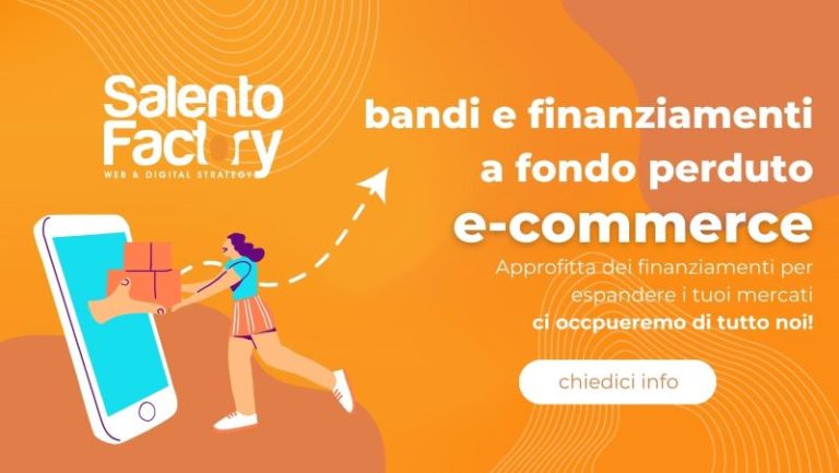 Finanziamenti e bandi e-commerce Puglia